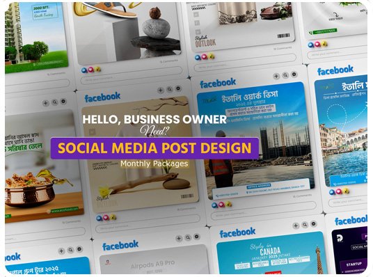 Social Media Design — Post and creative design